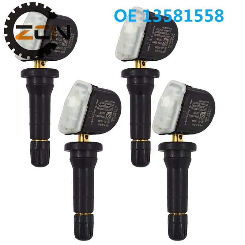 4 шт. 13598772 датчик давления в шинах автомобильный TPMS 00799176 для Buick regal Cruze Cadillac Lacrosse