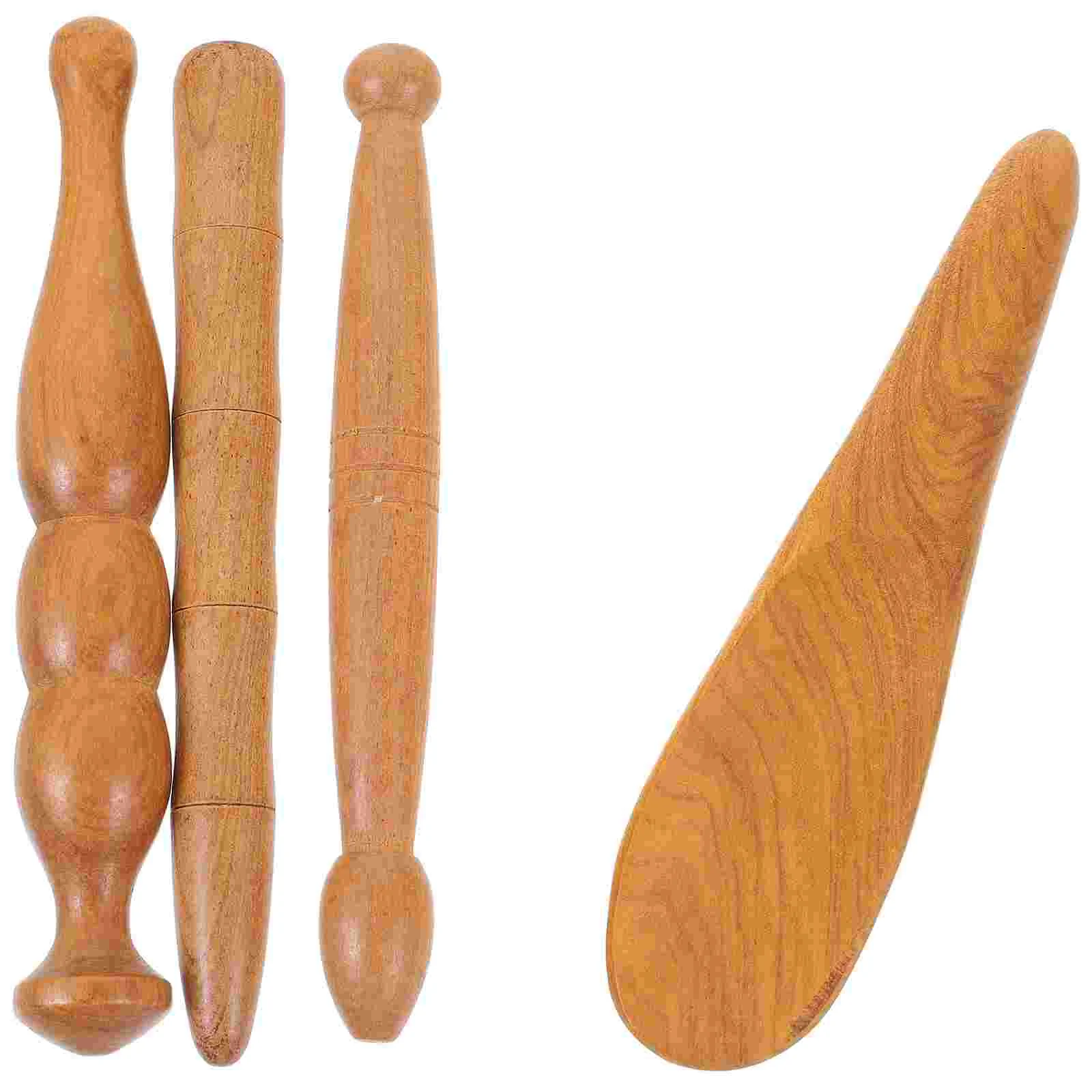 

Wooden Manual Foot Acupoint Massagers Massage Bars Acupuncture Point Massage Tools Foot Spa Physiotherapy Reflexology