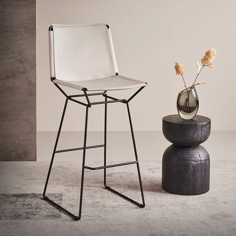 

Современные дизайнерские барные стулья, скандинавские Роскошные эргономичные стулья для стола, обеденные минималистичные балконные табуреты, барная мебель