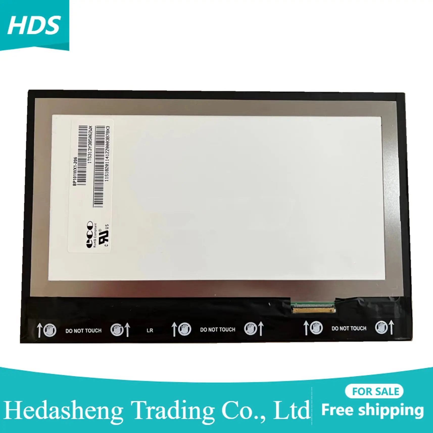 

Фонарь 10,1 дюйма, фонарь TFT LCD для панели компьютера, панель дисплея 1280*800