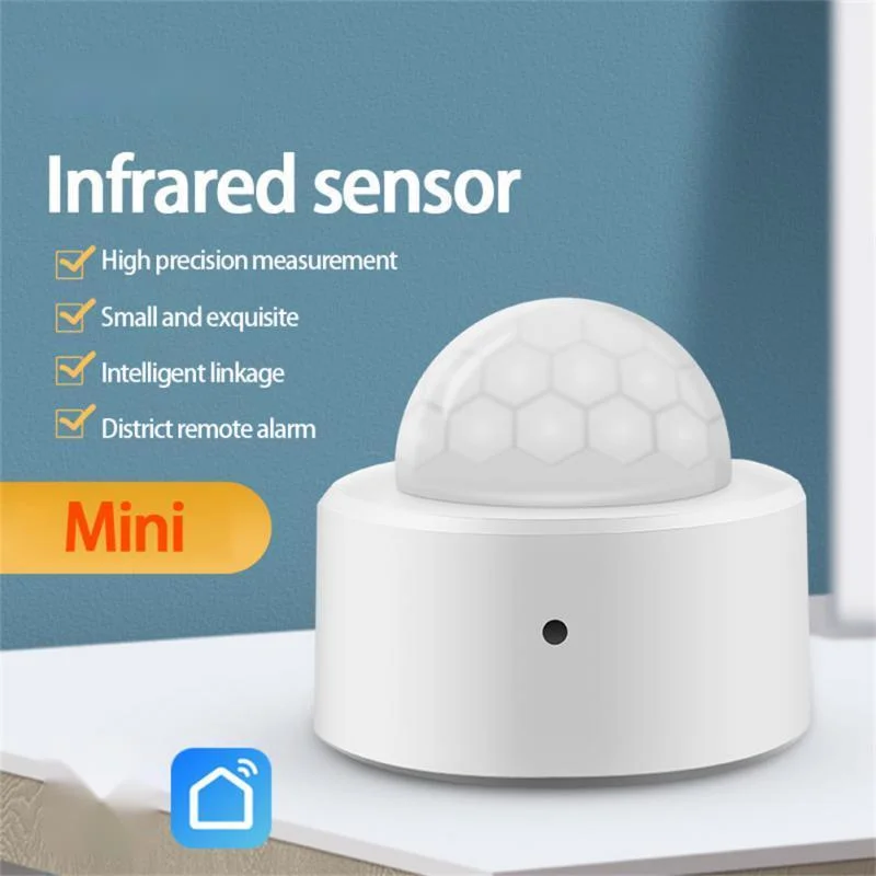 

1-5PCS Tuya Smart Zigbee Human Motion Infrared Sensor Anti-pet Phone Remote Alarm MINI Wireless Detector Home