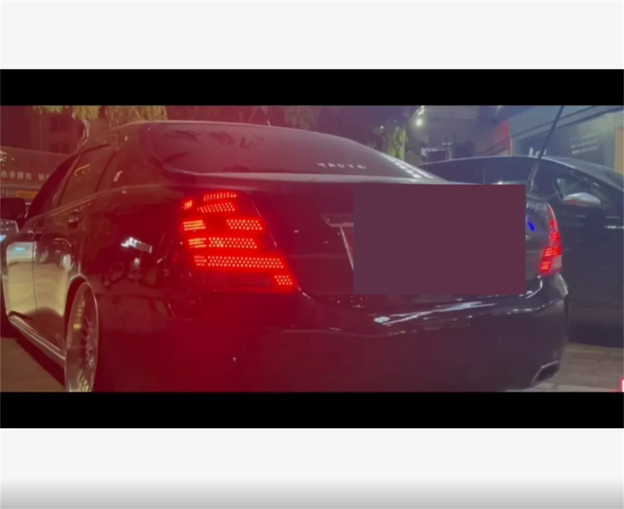 Фото Светодиодные модифицированные задние фонари (2 шт.) для Toyota Crown 13-го поколения: стоп-сигналы, фонари заднего хода, указатели поворота №2