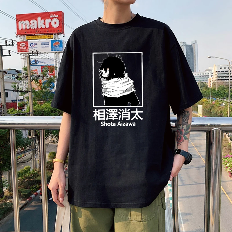 Горячие аниме My Hero Academia Bakugou Katsuki Eyes футболки женские Aizawa Shouta And Todoroki Shoto Kawaii