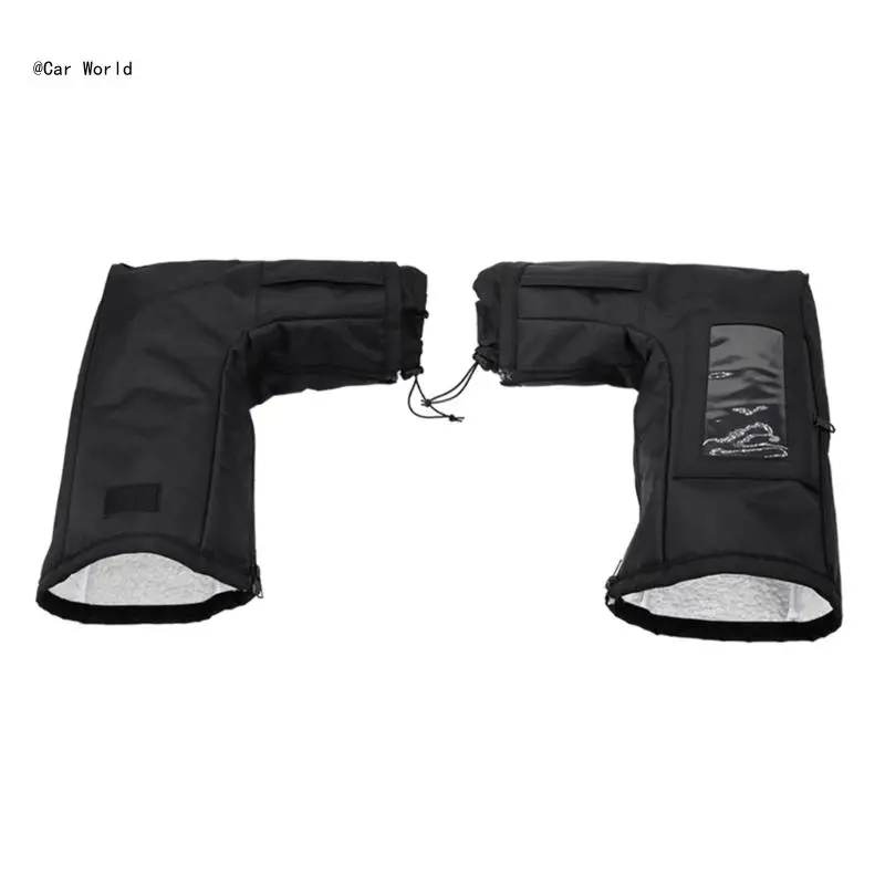 

6XDB Водонепроницаемые зимние перчатки, грелки для рук, водонепроницаемые перчатки, ветрозащитные