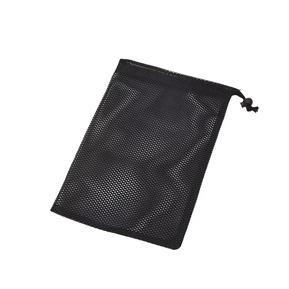 Breathable Mesh Mesh Bag Mesh Bag 26*19.5cm 36*23.5cm About 16.4g/pcs Black