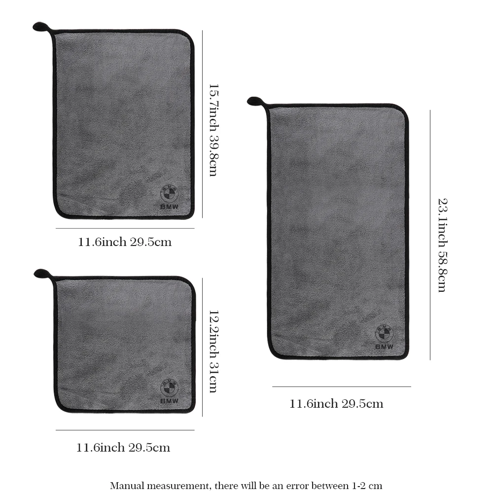 Впитывающие автомобильные чистящие полотенца из микрофибры двустороннее