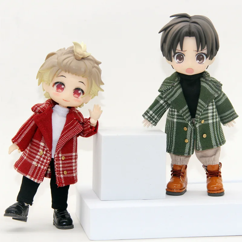 Аксессуары для кукол HOUZIWA BJD пальто 1/12 ГГц OB11 Одежда |
