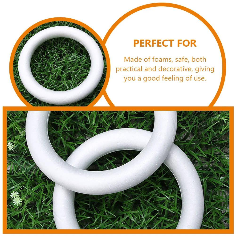 Пенопластовое кольцо Необычные декоративные круги для поделок Модель Пенопласт