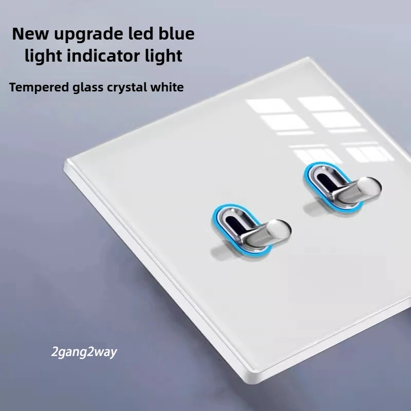 

Панель выключателя с USB, белый стекло