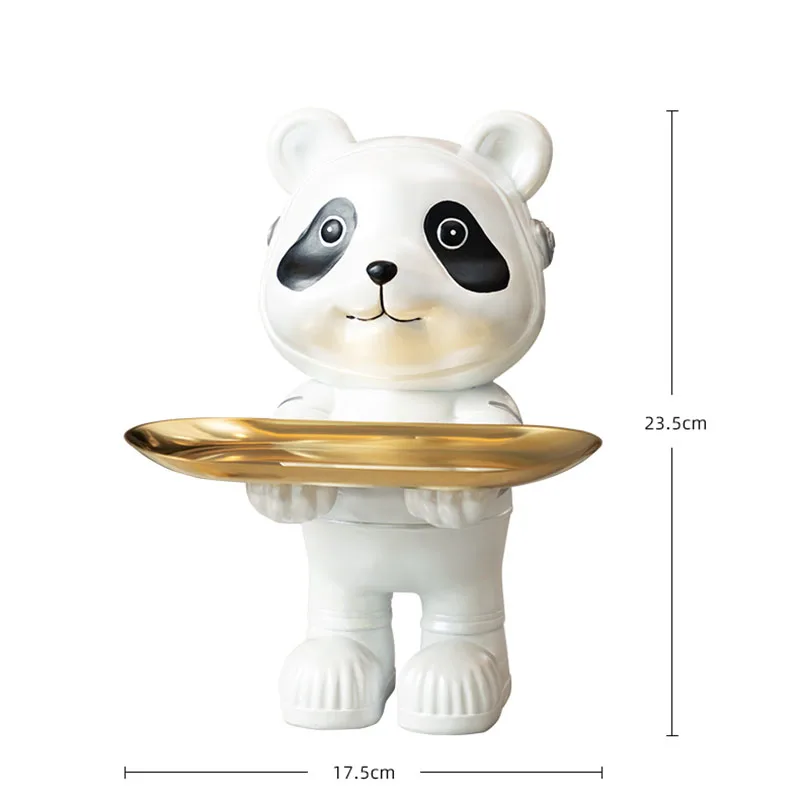 Роскошный декор для комнаты фигурка панды из мультфильма Декор дома в