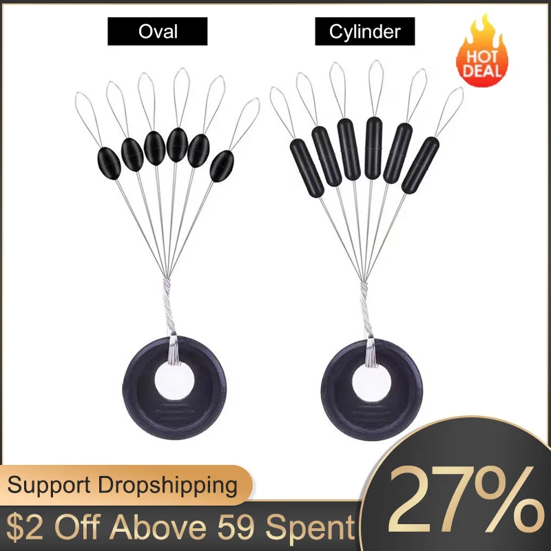 

60 шт., 10 групп резиновых насадок для ловли карпа