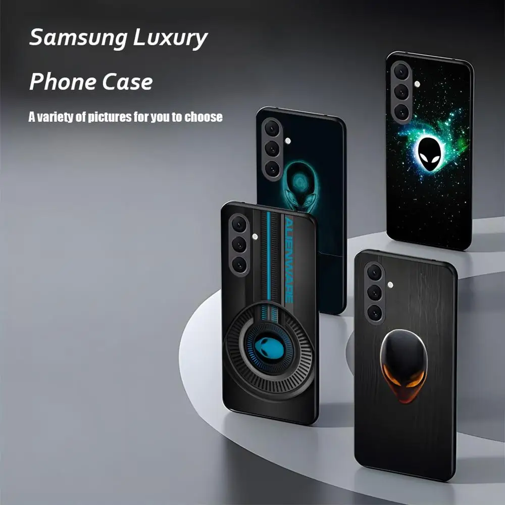 Cool computer A-A-ien-warES Phone Case For Samsung Galaxy S25 S24 S23 S22 S21 S20 Plus Ultra Note20 Soft Black