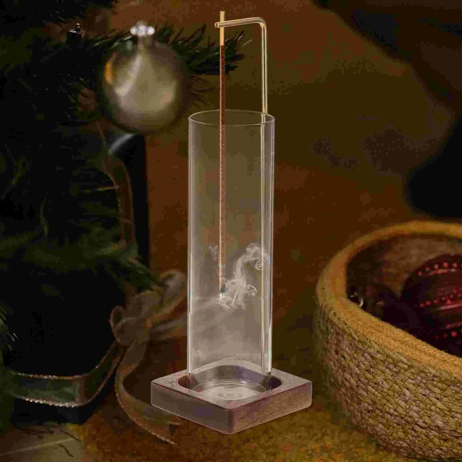 

Shanto Stick Burner Home Holder Glass Sticks Copper Anti-ash Meditation