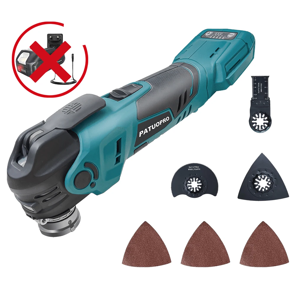 

PATUOPRO 5-скоростной осциллирующий инструмент для Makita 18 В