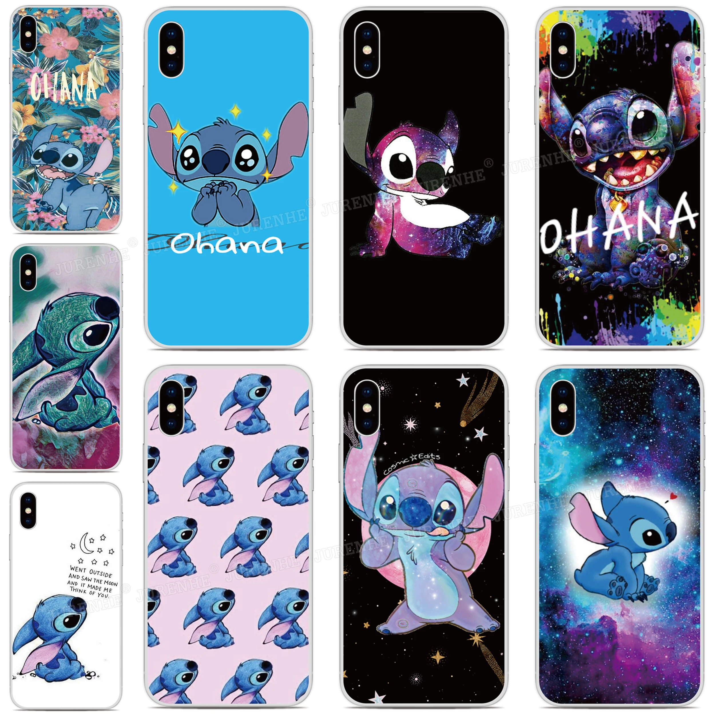 Чехол Стич Охана для WIKO Power U30 U20 U10 10 T50 T10 T3 View 4 5 3 Lite Y50 Y60 Y80 Y51 Y61 Y81 Y82 Y52 Y62