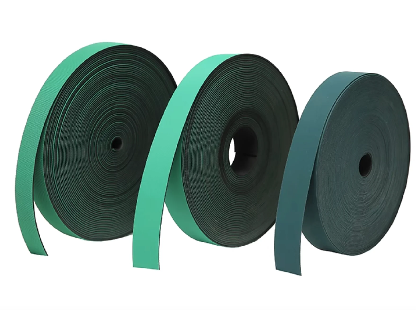 

5meters/roller width:50mm thickness:1mm Rubber Green Black Paper conveyor belt Printing folding machine professional belt