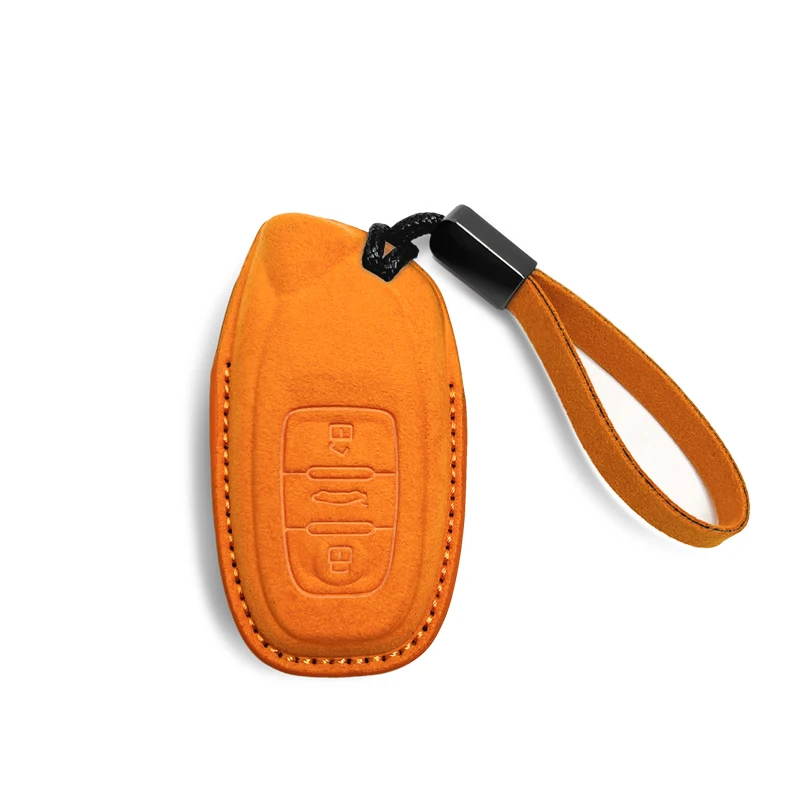 

Для Lamborghini Urus Aventador Huracan Revuelto замшевый смарт-ключ с дистанционным управлением без ключа, чехол для брелока