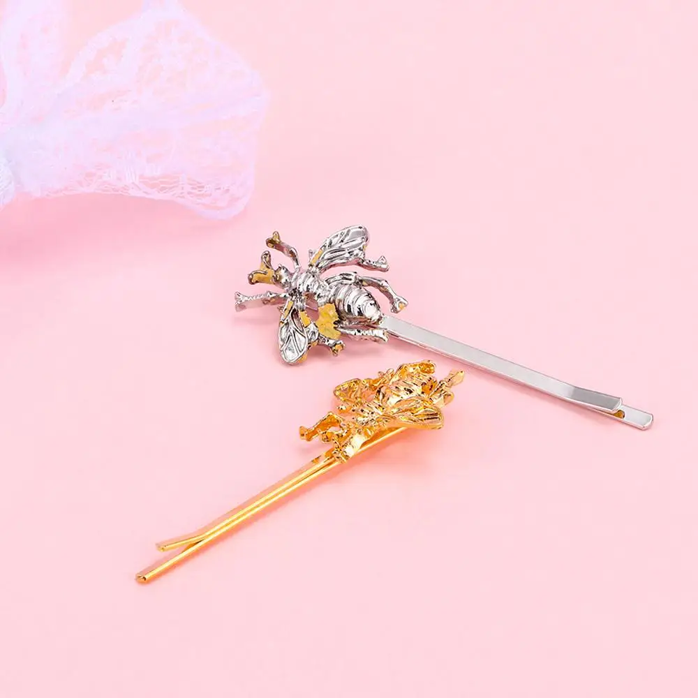 Модные аксессуары ювелирные изделия новая милая заколка для волос в виде пчелы