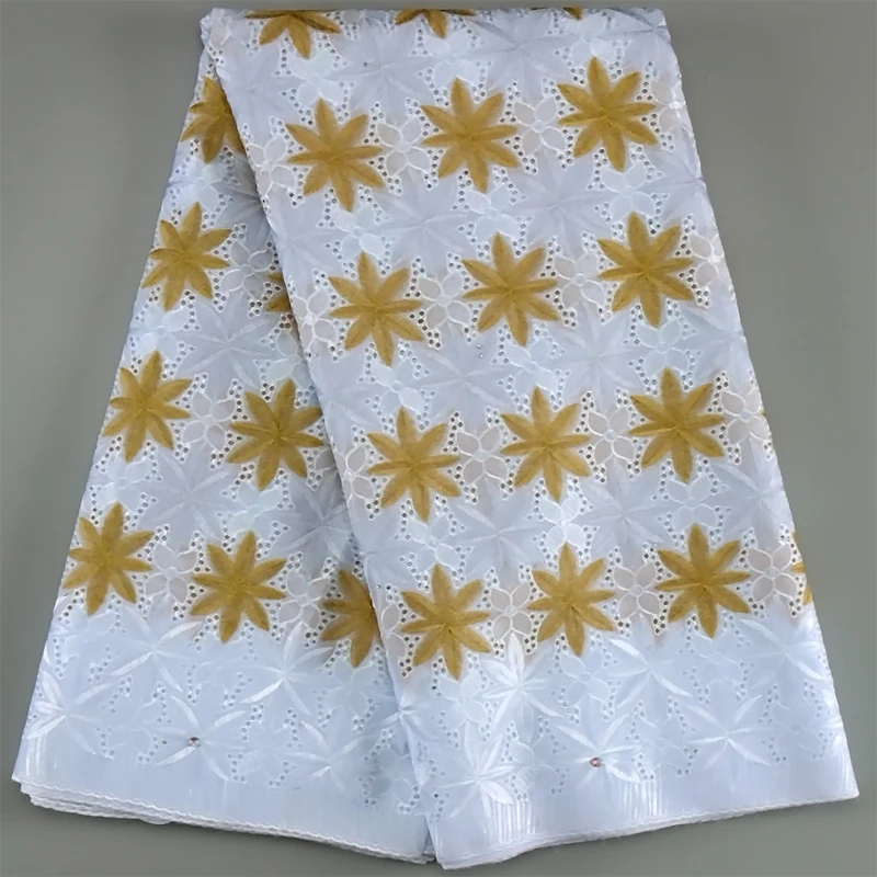 5 ярдов швейцарская вуаль кружева в Швейцарии 2023 Высококачественная Африканская