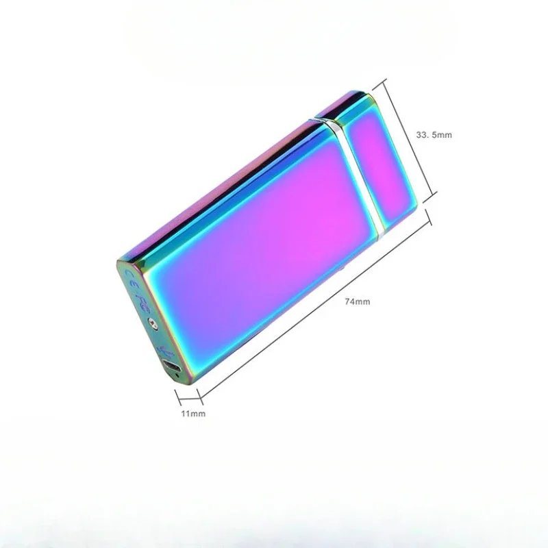 2024 зажигалка с двойной дугой и USB-зарядкой, модная ветрозащитная Электронная Зажигалка из цинкового сплава (art.: 3920c896ca760) - 3920c896ca760