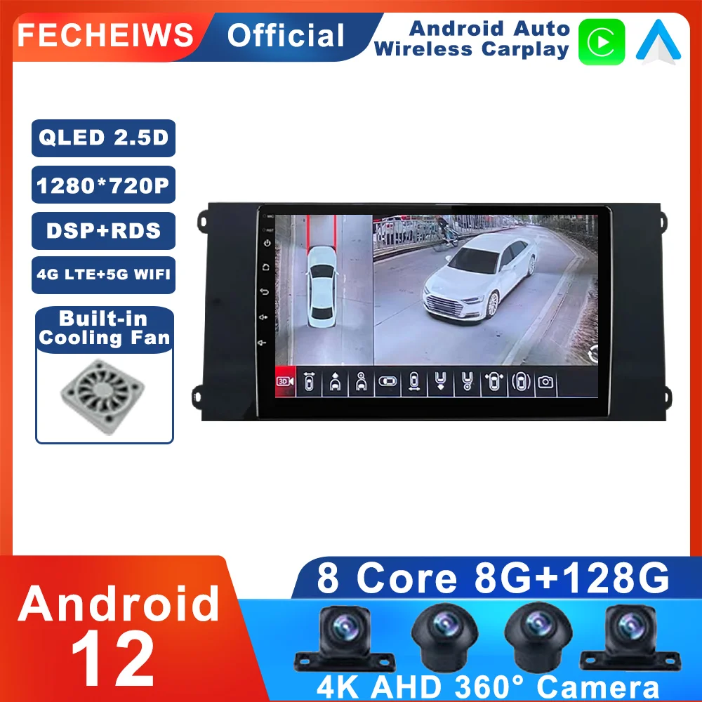 

Android 12 For Ford Transit PRO 2021 Car Radio RDS No 2din Player BT ADAS Multimedia WIFI Stereo 4G Video Autoradio SWC DSP AHD