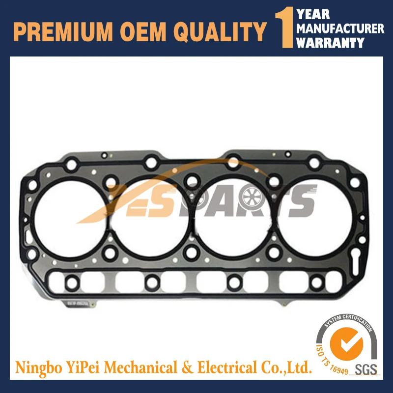 

129405-01330 новая прокладка головки цилиндра для Yanmar 4TNA84 4TNB84 4TN84 4TN84 4TN84L