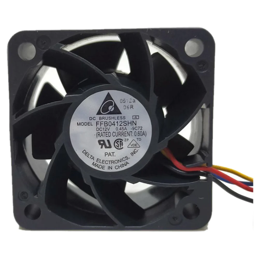 FFB0412SHN 4028 40 мм 40X40X28 Серверный вентилятор Большой мощный охлаждающий 12 В 0 45 А
