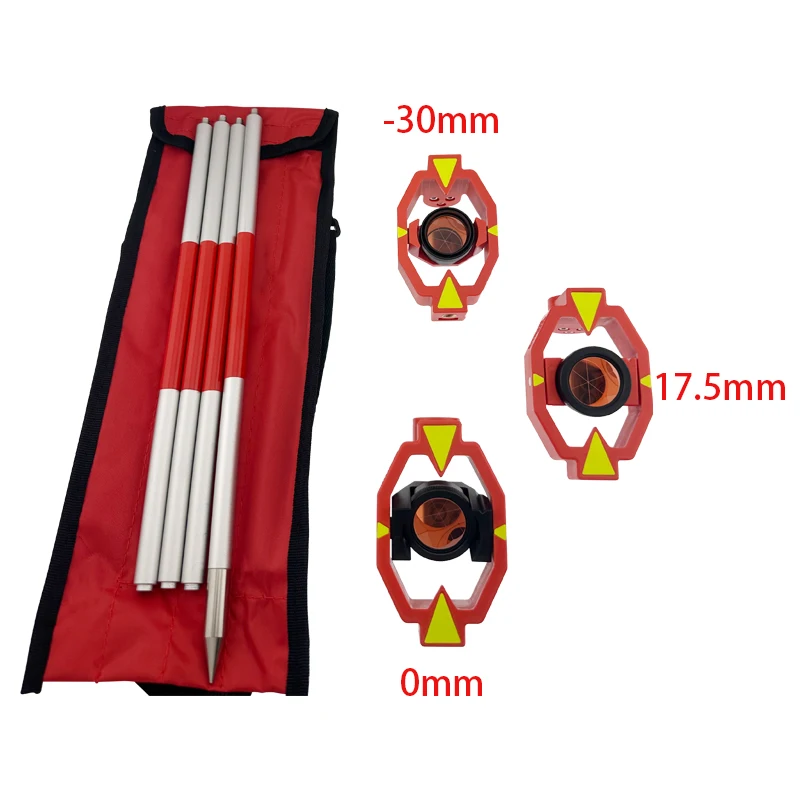 Мини-призма со смещением -30/0/17 5 мм с медным покрытием и 4-полюсами из алюминиевого