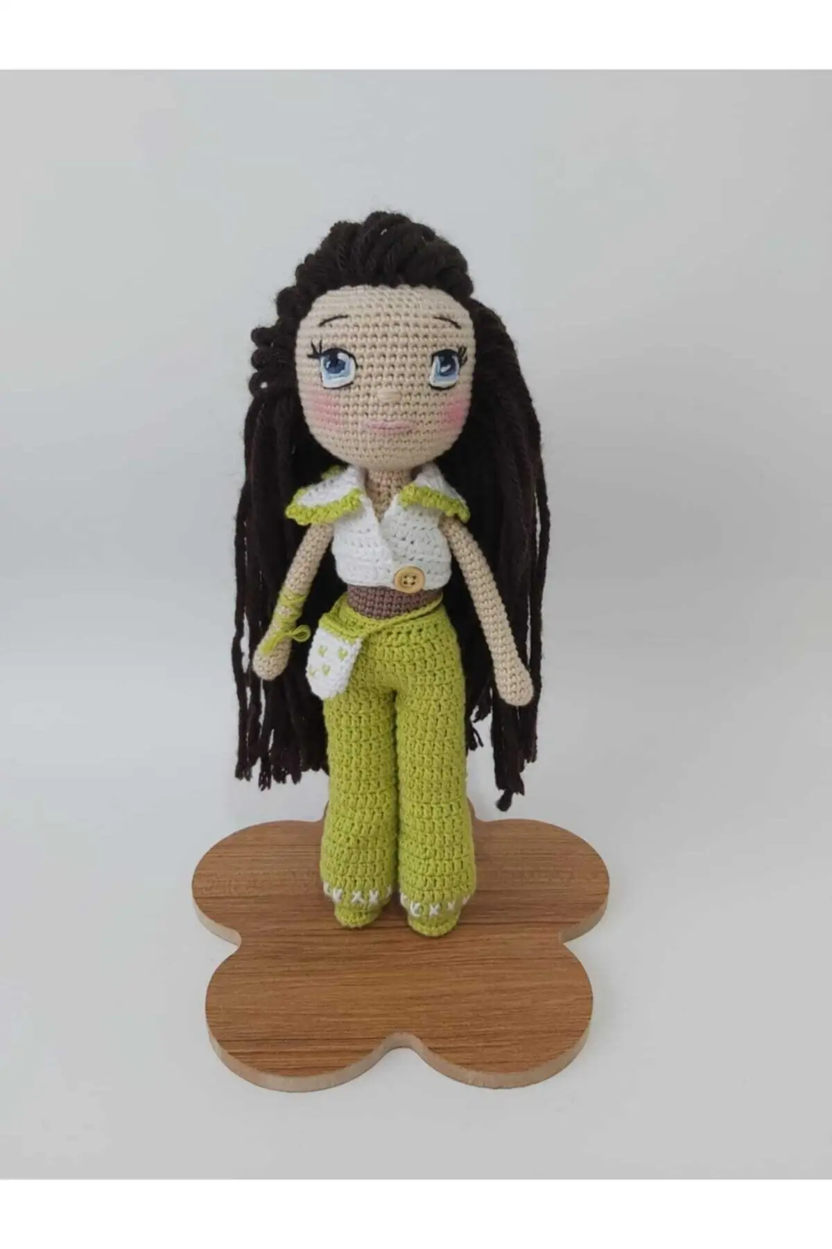 

Amigurumi Organic Esmer Toy Doll 30 cm