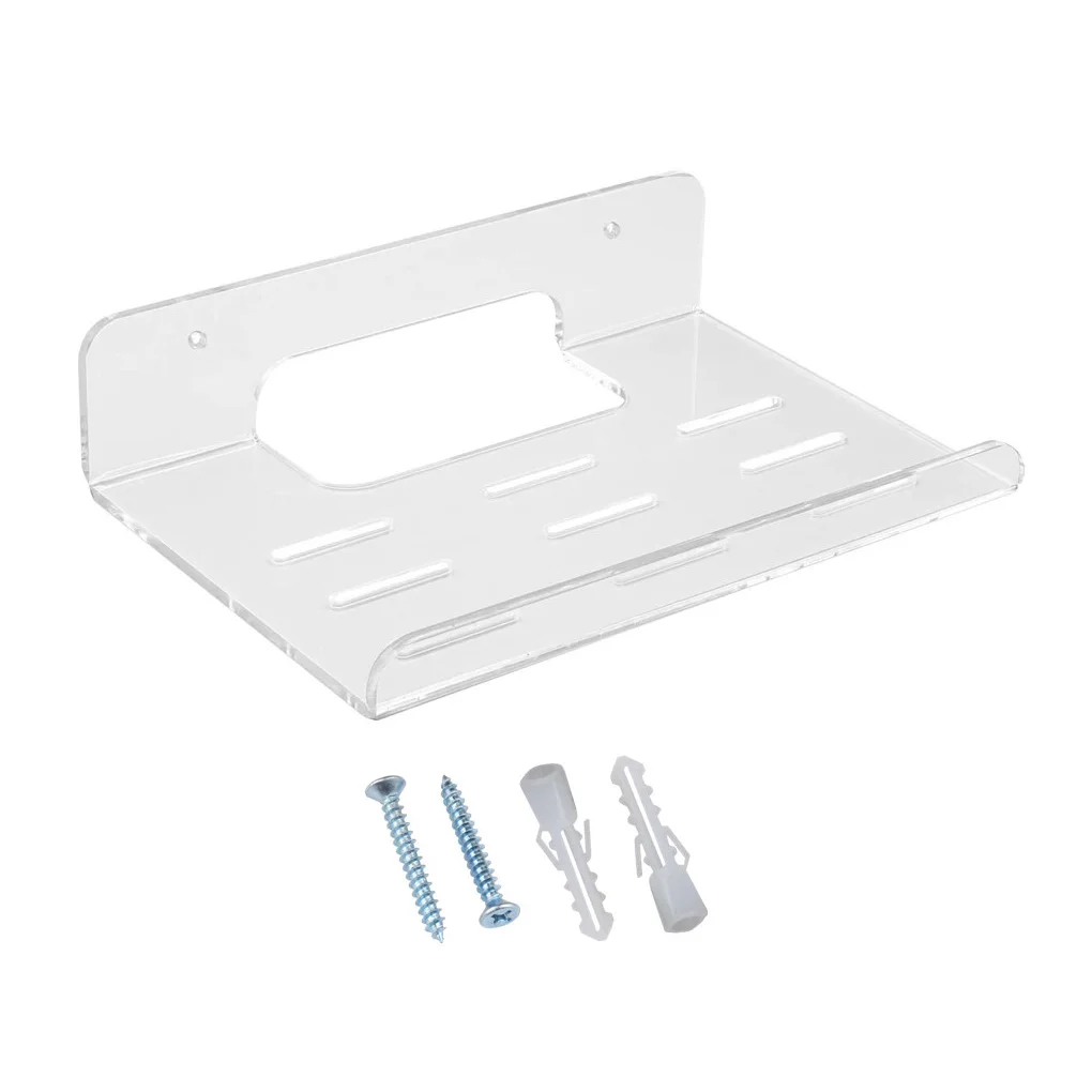 

Настенная стойка для маршрутизатора Wi-Fi, сетевая телеприставка для беспроводной сети, подставка для хранения, кронштейн, сверлильный орган...