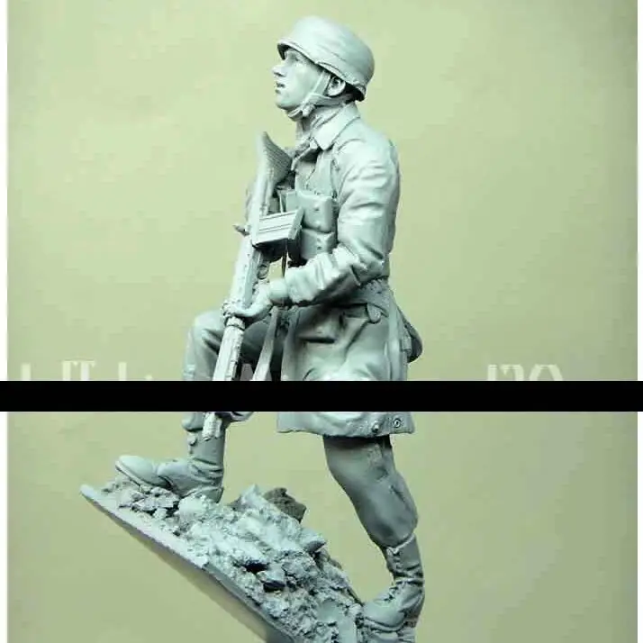

1/16 Resin Model Figure GK，German soldier , Unassembled and unpainted kit