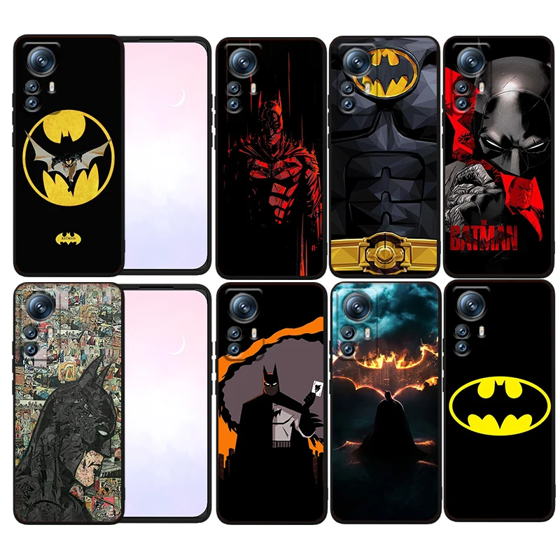 

Justice Cute Batman Heroes Phone Case For Xiaomi Mi 13 12T 12S 12X 12 11 11T 11i 10T 10 Pro Lite Ultra 5G Funda Black Cover