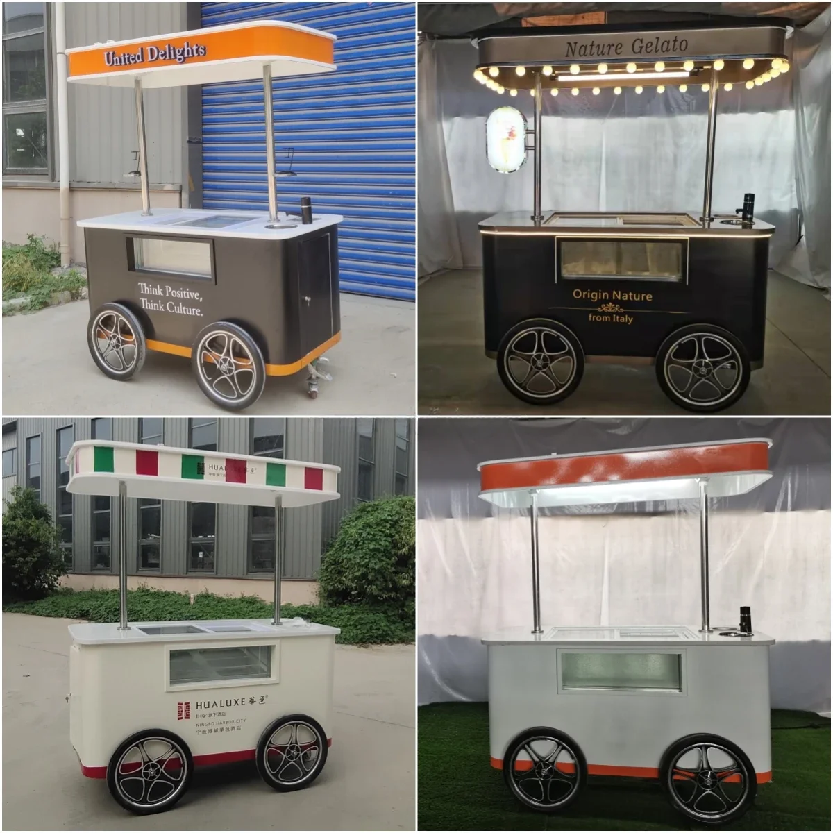 Тележка для фаст-фуда на продажу уступка глубокая фритюрница прицеп еды грузовик