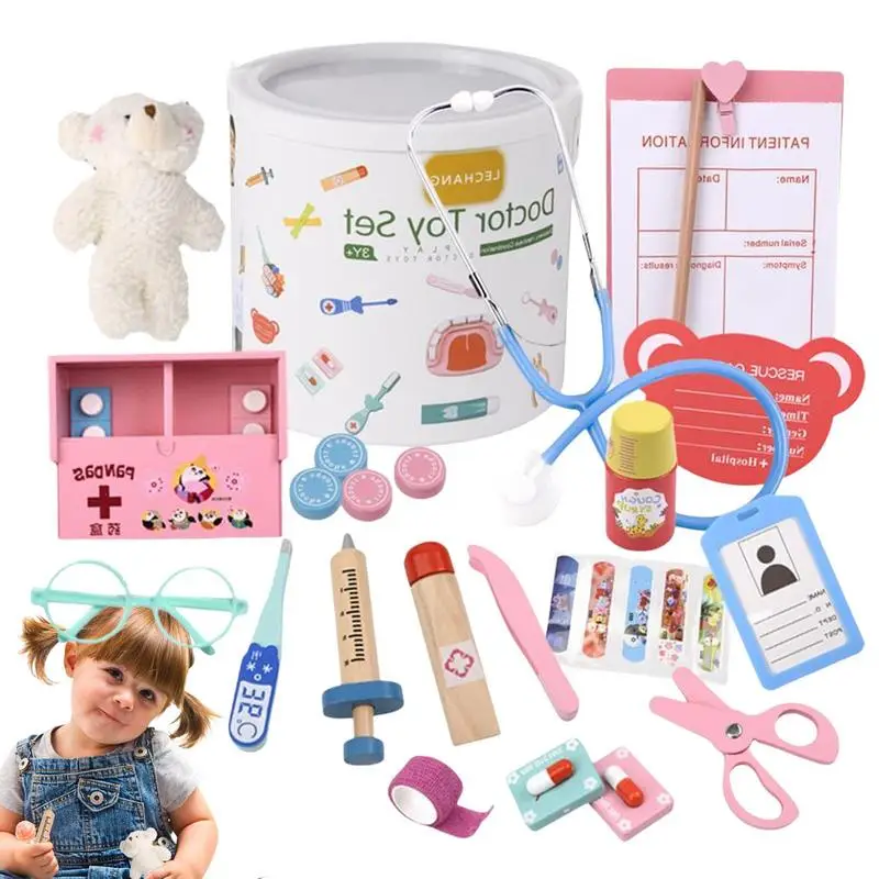 

Girls Boys Role Play Doctor Game Medicine Simulation Dentist Treating Teeth Pretend Play Toy For Toddler Baby Kids Gifts