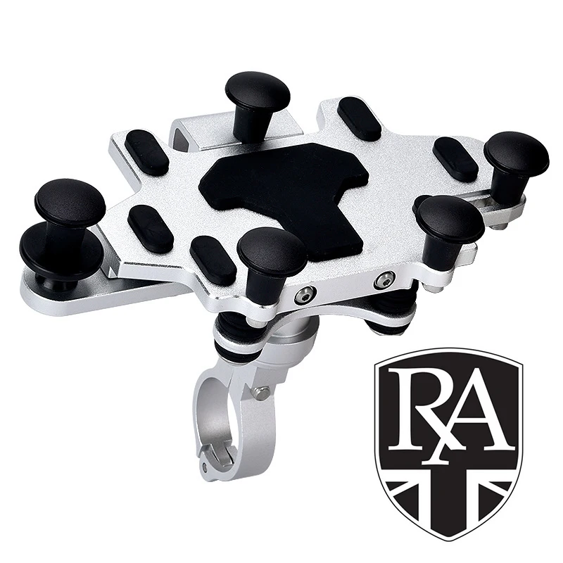 Держатель для телефона мотоциклетный с вибрацией зеркальный демпфер Royal Alloy RA GP150