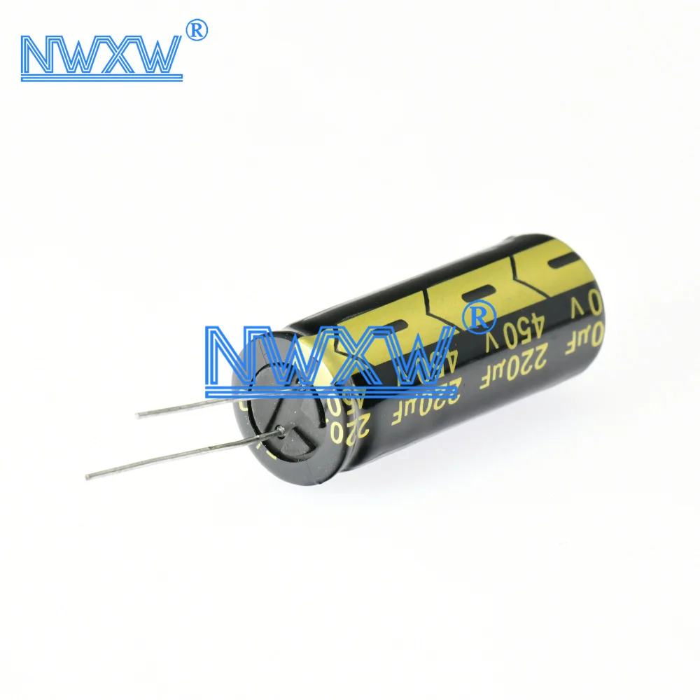 450V220UF высокочастотный электролитический конденсатор с низким сопротивлением и