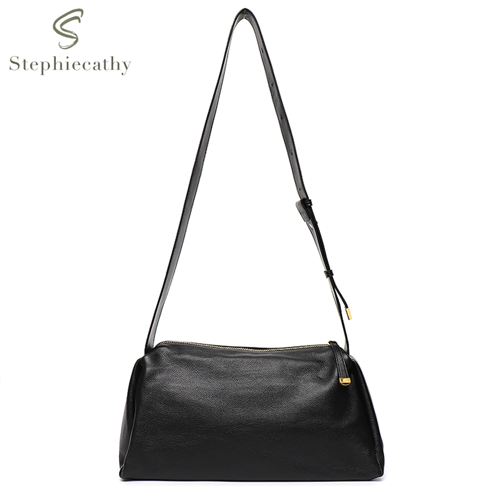 

Сумка-хобо женская из натуральной кожи, на плечо