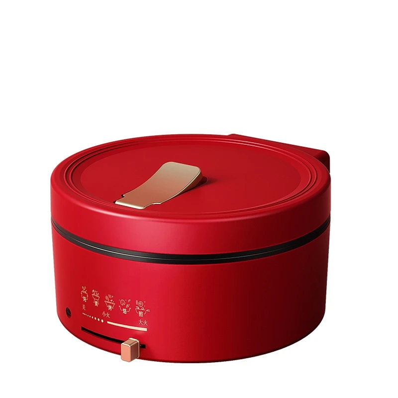 

Household Kitchen Deepening Electric Baking Pan Pancake Maker Multi-Functional Roast And Instant Boil 2-In-1 Electric Chafing