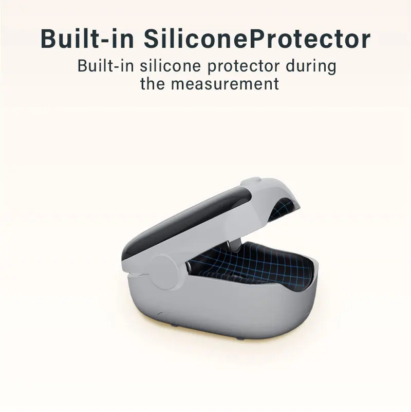 Портативный медицинский ручной оксиметр для пальцев с TFT-дисплеем защита
