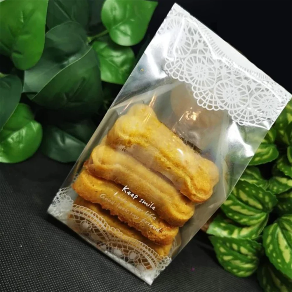 50 шт. пластиковые пакеты для печенья и кексов |