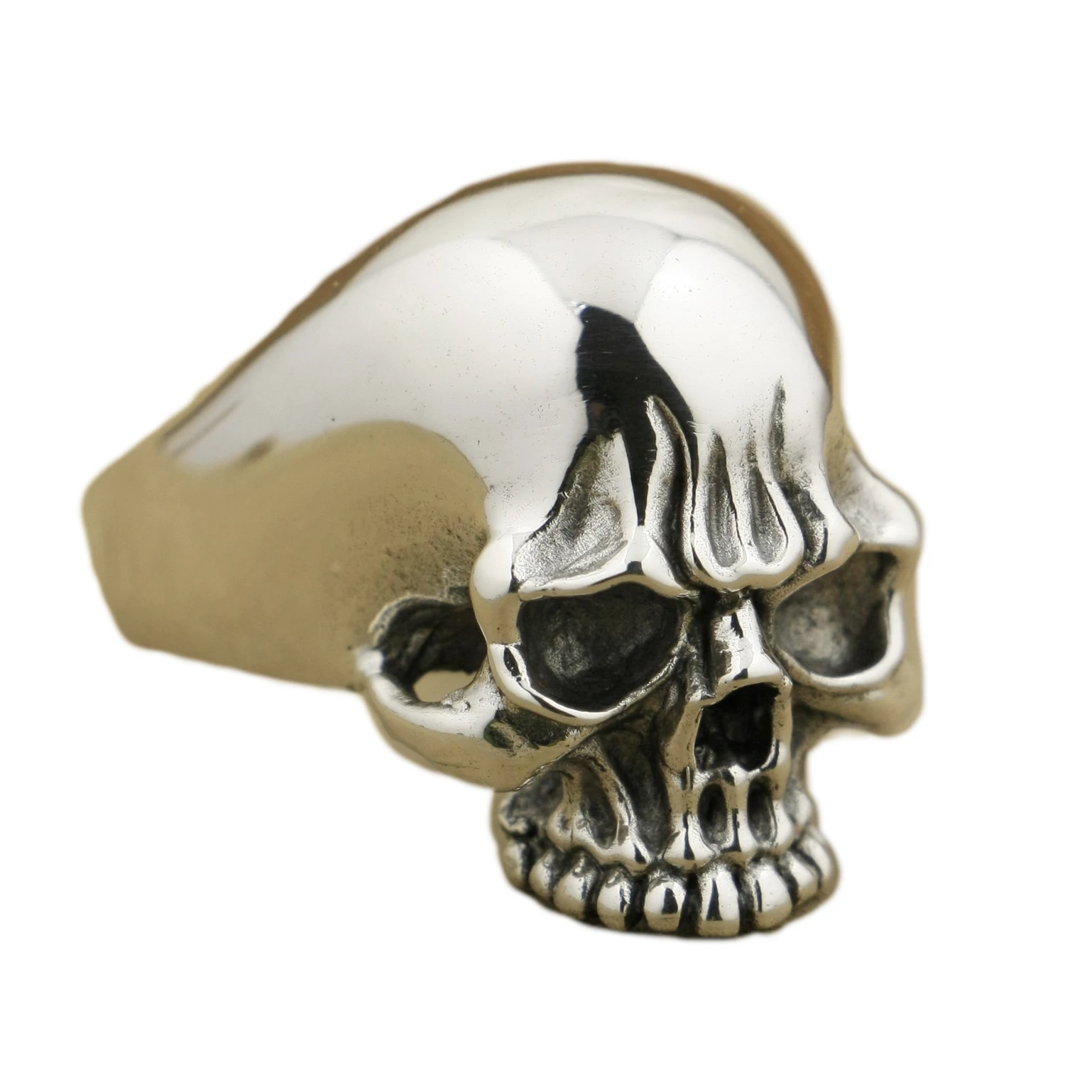 Женское серебряное блестящее украшение стиль панк Размер 7 ~ 15 США TA34