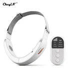 CkeyiN аппарат для удаления подбородка с V-образной линией, светодиодный фтинг лица, светодиодная фотонная терапия, V-образный пояс, массажер для похудения лица, устройство для ухода за кожей