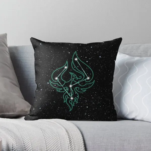 

Xiao Constellation Genshin Impact Printing Throw Pillow Cover Anime Cushion Case Fashion Comfort Sofa Soft Pillows not include