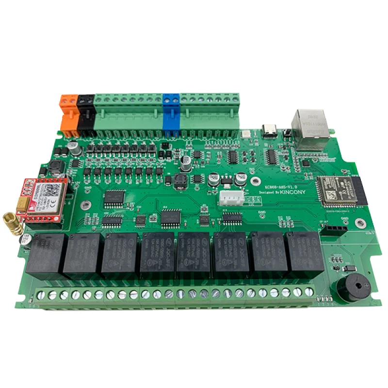 Релейный модуль Esp32 релейный ADC DAC RF 433M температура IDE MQTT