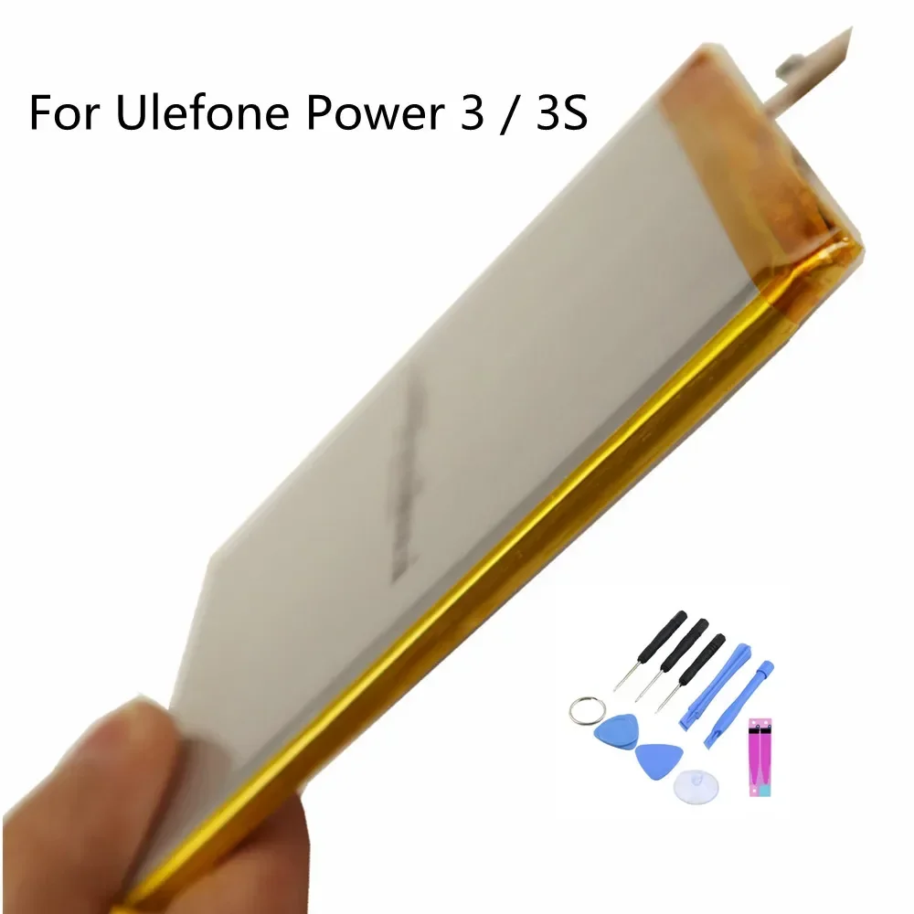 Высококачественный оригинальный аккумулятор Ulefone Power 3 для 3/Power3 Power3s 6080 мАч