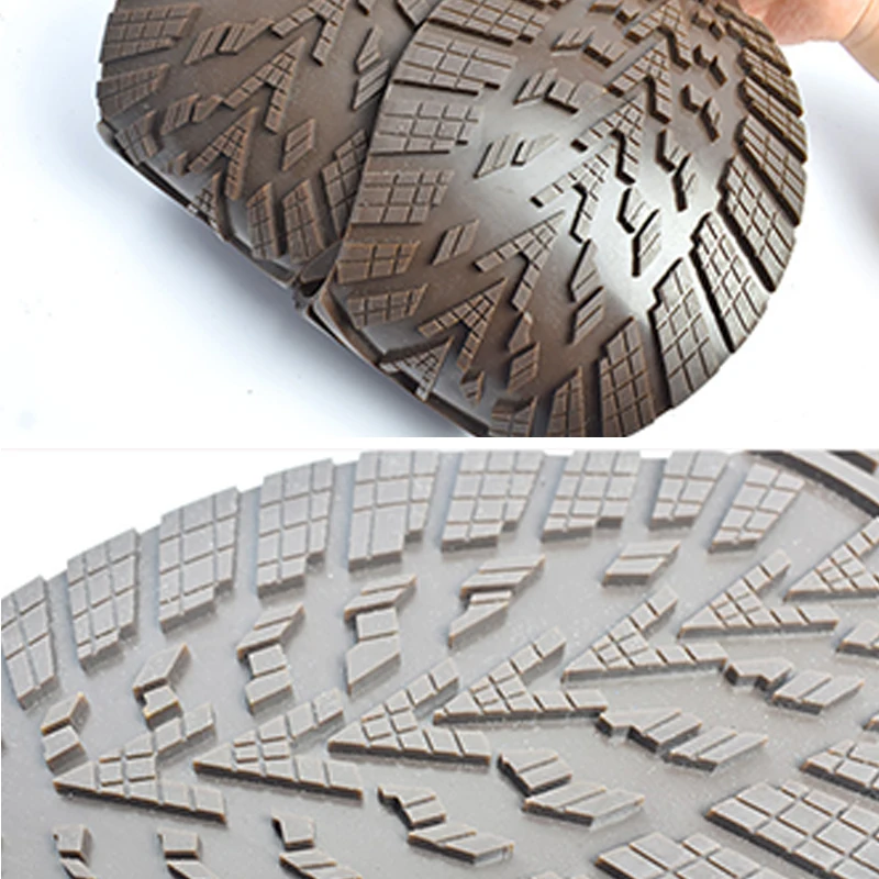 1Pair Rubber Soles For Making Shoes Replacement Outsole Anti-Slip Shoe Sole Repair Sheet Protector Sneakers High Heels Material images - 6