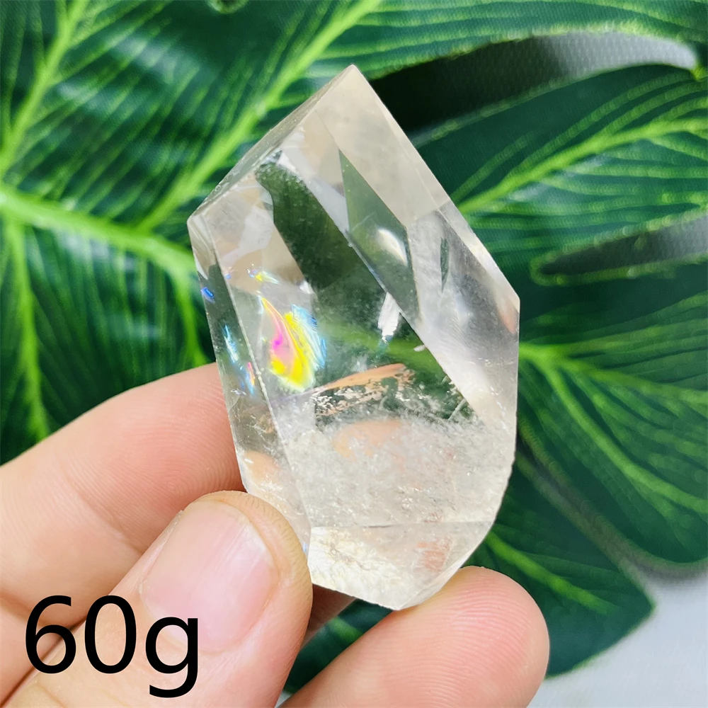 Натуральный драгоценный камень прозрачный кристалл свободная форма ручная