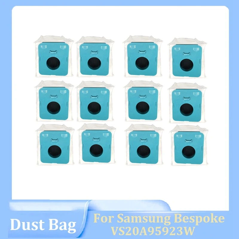 12Pcs Dust Bag For Samsung Bespoke VS20A95923W Air-Jet Cordl