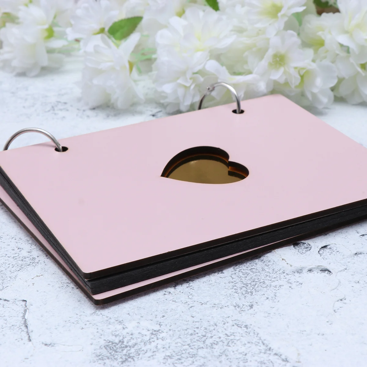 

6 '' Self Adhesive Photo Album DIY Kids Anniversary Vintage Albums Wood Scrapbook Made Album photo