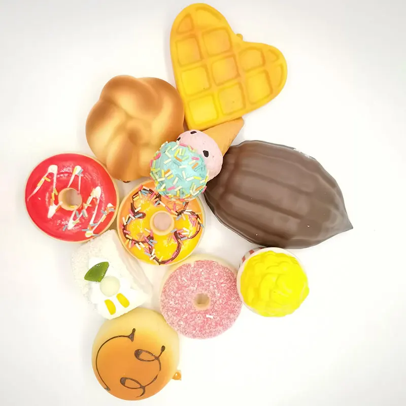 

Jumbo Squishy Kawai хлеб сжимаемые медленно восстанавливающие форму снятие стресса сжимаемые игрушки для детей мягкая упаковка сенсорные игрушки